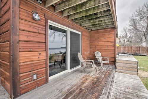 Lakefront Retreat with Fire Pit, Dock and Grill!