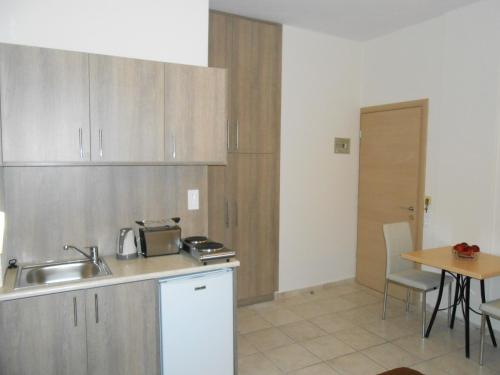 One-Bedroom Apartment (2-3 Adults) room in Voula Hotel