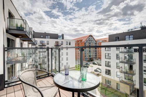 Balkon/terasa, Dom & House - Apartments Chmielna Park in Gdansk