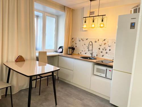 bucătărie, Lux apartment on Astana 12/1 in Ust-Kamenogorsk