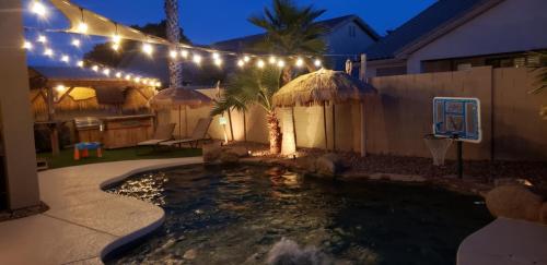 Tiki Time Perfect Pool Home in Chandler! Sleeps 8! home