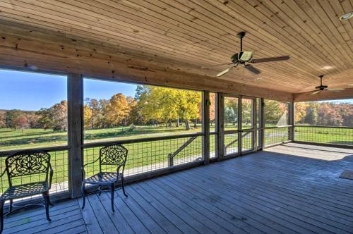 Clarkesville Ranch Cabin w/ Screened-In Porch! in Hollywood