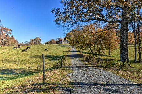 Clarkesville Ranch Cabin with Screened-In Porch!