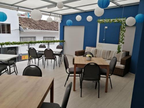 Erkély/terasz, Hotel Los Cristales in Santa Rosa De Cabal