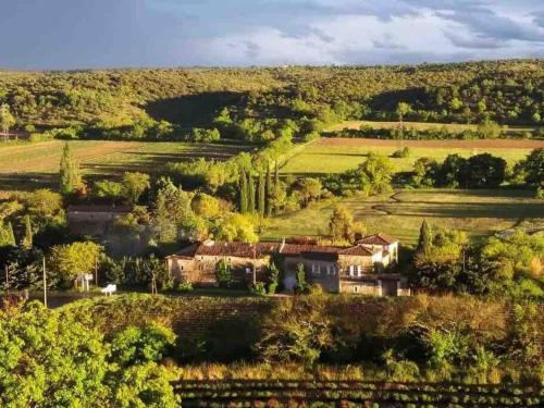 Villa de vacances avec piscine Lussan(proche Uzes)