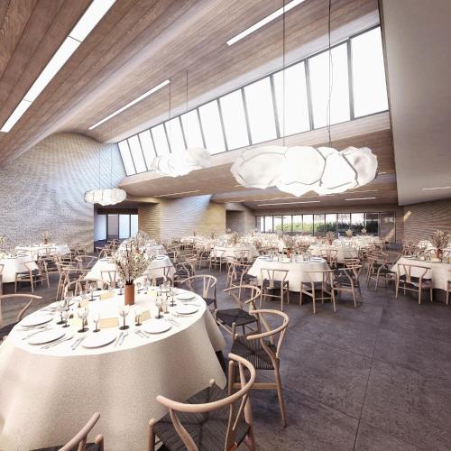 Bankett-terem, Hotel Venta Magullo in La Lastrilla