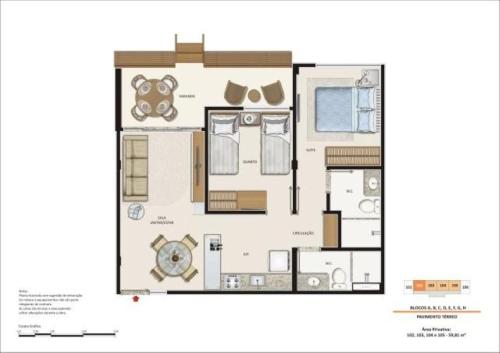 Oka Beach Residence 204D
