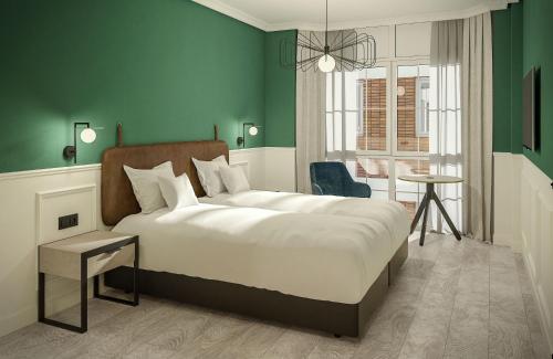 1 double bed