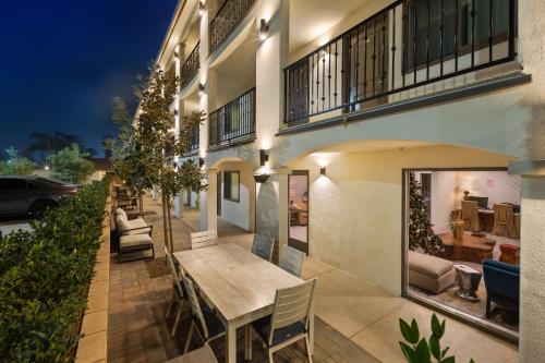 Rõdu/terrass, Hotel Huntington in Duarte (CA)