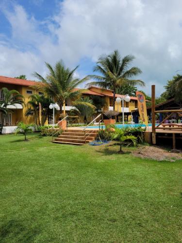 ทัศนียภาพภายนอกโรงแรม, Pousada Beach Bahia in ปอร์ตูเซกูโร