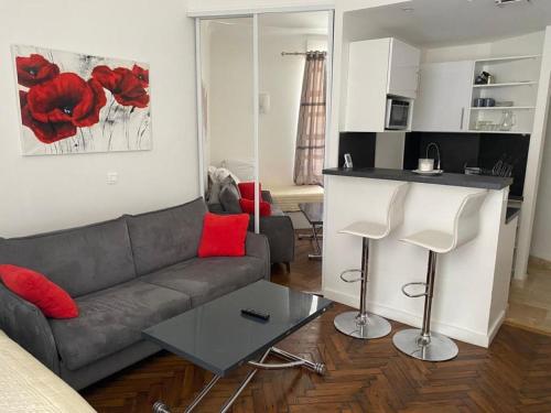 Large Studio close to beach bd la Croisette Cannes