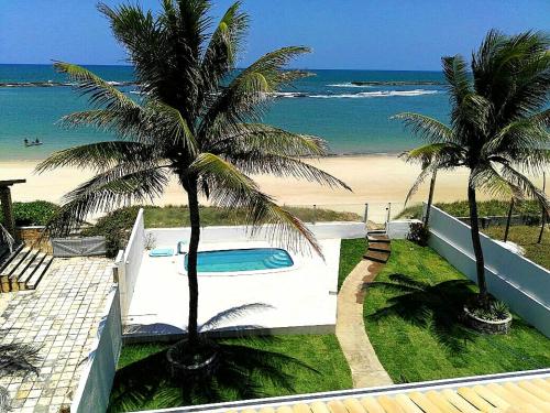 Kilátás, Apartamento Duplex beira Mar in Nisia Floresta