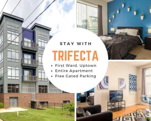 Trifecta Prime Location & Balcony Superhost Charlotte