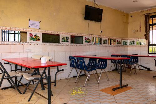 Étterem, Bubbles Lodge Kinangop in Naivasha