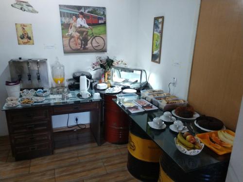 อาหารและเครื่องดื่ม, SPACE 4 U - HOTEL BOUTIQUE TEMÁTICO - Aeroporto (SPACE 4 U - HOTEL BOUTIQUE TEMATICO - Aeroporto) in ซาโอ โจเซ่ ดอส ปินแอส์