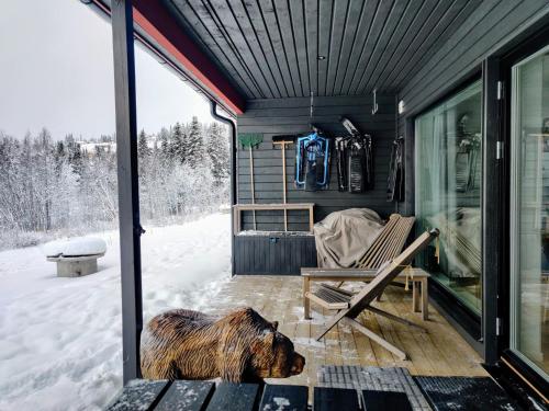 Book in Borgafjäll - New cabins for rent at the slalom slope (Book in Borgafjall - New cabins for rent at the slalom slope) in 키텔피얄