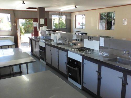 Konyha, Spring Creek Holiday Park in Blenheim Városközpont