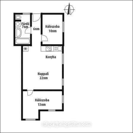 Hillside Apartment with AC & heating in Grande Maison, Budapešť (fotografie 3)
