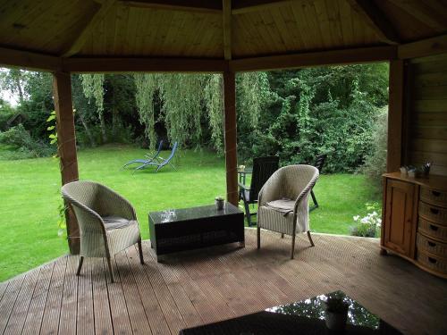 Kert, B&B Landgoed Sonneborghe in Kollumerland en Nieuwkruisland