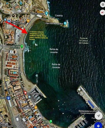  vistas a la playa ,terraza,parking, wifi in Águilas