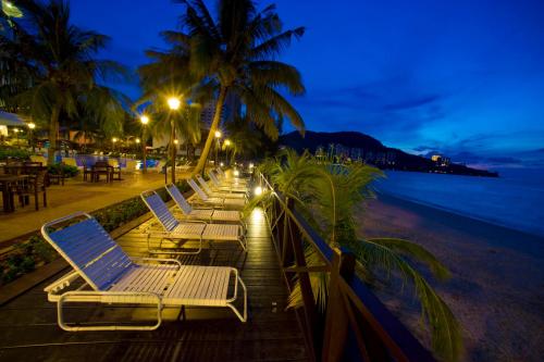 balkon/terras, Flamingo Hotel by the Beach in Penang