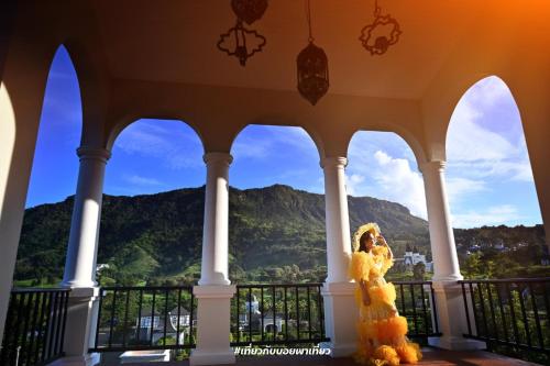 カオコー มีจันทร์เขาค้อ 3つ星 ゲストハウス ロビー