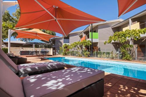 Úszómedence, Onslow Beach Resort in Onslow