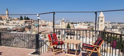 Terraza/balcón, New Citadel Hostel in Old City