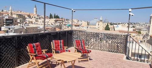 Terraza/balcón, New Citadel Hostel in Old City