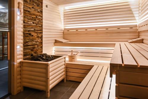 Sauna, Hotel COTA1110 in Borovets