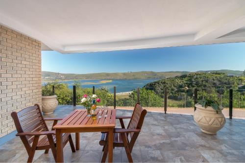 Kilátás, Overmeer Guest House in Knysna Csúcs