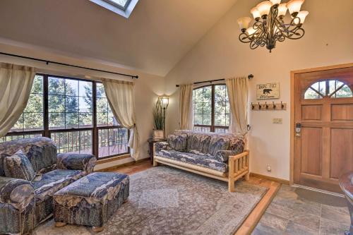Expansive Mountain Retreat with Views of Pikes Peak! in Woodland Park, USA