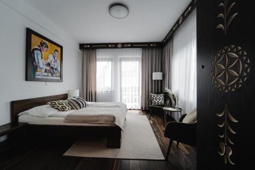 Apartament studio z balkonem