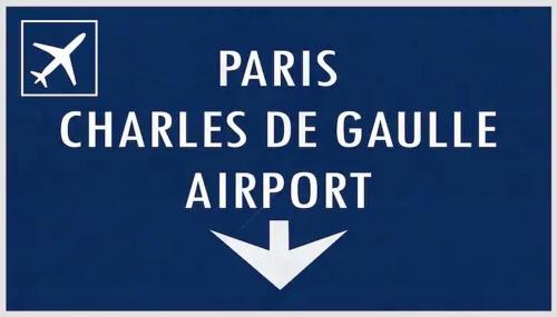 L'ESCALE : Duplex 4 pers. ASTERIX, AEROPORT ROISSY CDG, PARIS