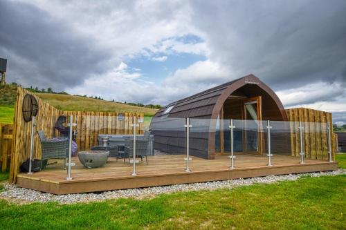 Highland Heights Luxury Glamping chambre d'hôte Brahan Castle