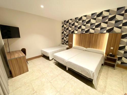 Habitación triple, 3 camas