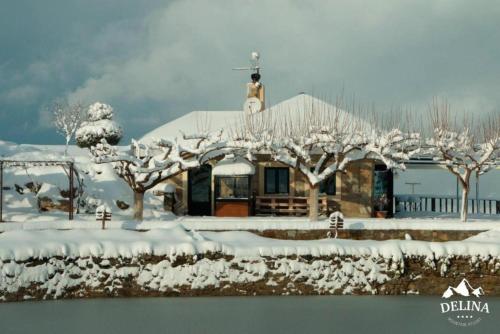 Exterior view, Delina Mountain Resort in Anogeia