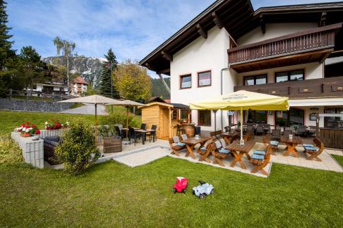 陽台/露台, 楚格峰美景酒店 (Gastehaus Zugspitzblick) in 柏瓦格