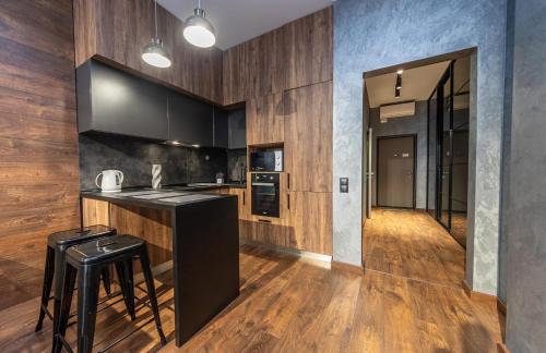 luxury apartments Smartplaza Obolon metro Minskai
