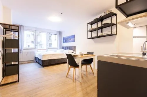 Modernes Apartment in der Innenstadt in Würzburg, Deutschland