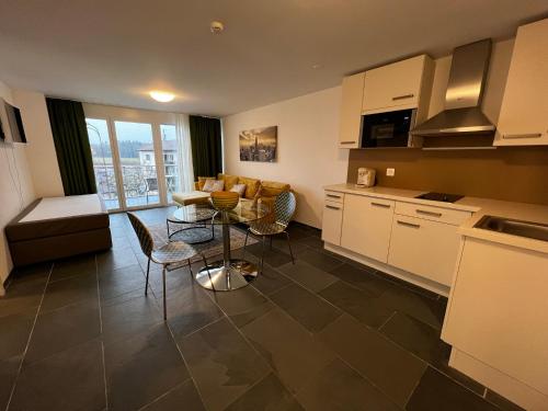 厨房, smartroom Rössli Hunzenschwil (smartroom Rossli Hunzenschwil) in 伦茨堡