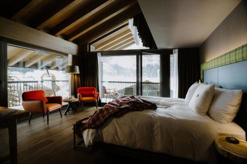 ห้องพัก, Bergwelt Grindelwald - Alpine Design Resort in กรินเดลวาลด์