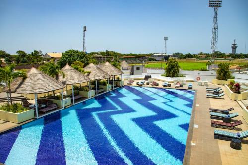 Swimming pool, Hotel 2 Fevrier, Lome in Lome