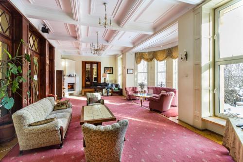 ザコパネ Willa Carlton 3つ星 ホテル ロビー