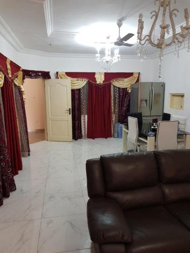 A semi detached 5 bedrooms house at Spintex road .Accra