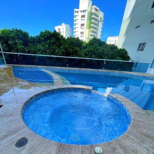 Apartamento en Cartagena con Espectacular Vista en El Laguito Bocagrande