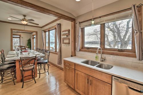 Peaceful Clinton Retreat with Lakefront Views!