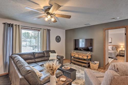 Idyllic Sturgis Home with Fire Pit and Large Deck!