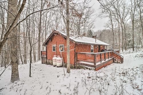 Dog-Friendly Poconos Cabin about 15 Mi to Skiing! - White Haven