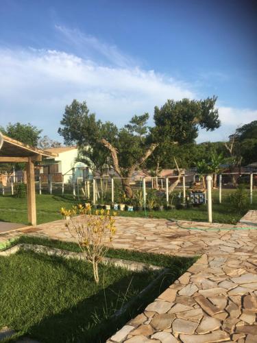 grădină, Casa Temporada 2 quarto inteira piscina churrasqueira in Ponta de Manguinhos
